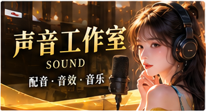 声音与创作者日志主题视觉